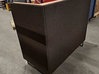 Hoge bank, beige / camel - afbeelding 5 van  7
