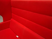 Hoge bank, geribbeld, palau, rood - afbeelding 6 van  8
