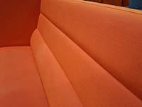 Hoge bank, offecct, koraal rood - afbeelding 8 van  10