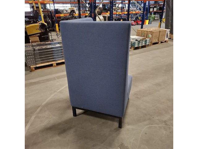 Hoge hoekfauteuil, innvire, blauw - afbeelding 3 van  6