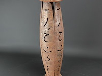 Hoge ijzeren kaarsenstandaard - afbeelding 2 van  5