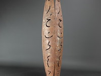 Hoge ijzeren kaarsenstandaard - afbeelding 3 van  5