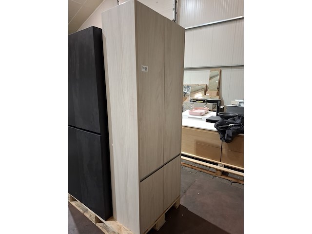 Hoge kast edoné, licht eiken - afbeelding 3 van  7