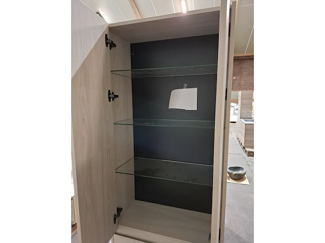 Hoge kast edoné, licht eiken - afbeelding 4 van  7