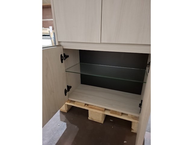 Hoge kast edoné, licht eiken - afbeelding 5 van  7