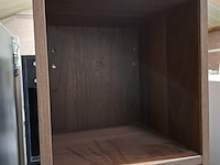 Hoge kast elise, open, mahonie - afbeelding 3 van  4