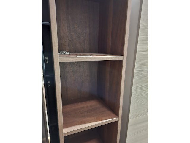 Hoge kast elise, open, mahonie - afbeelding 4 van  4