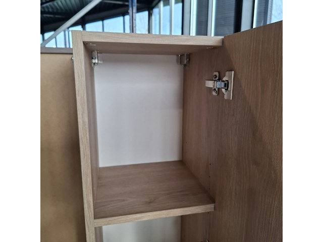 Hoge kast, hr badmeubelen, casella oak - afbeelding 6 van  8