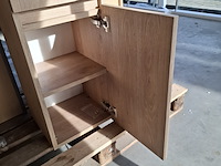 Hoge kast, hr badmeubelen, casella oak - afbeelding 7 van  8