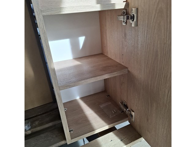 Hoge kast, hr badmeubelen, casella oak - afbeelding 8 van  8