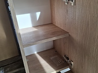 Hoge kast, hr badmeubelen, casella oak - afbeelding 8 van  8