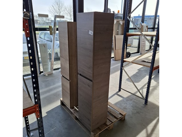 Hoge kast, hr badmeubelen, charleston - afbeelding 1 van  8