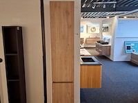 Hoge kast hr badmeubelen, lorencio, eiken
