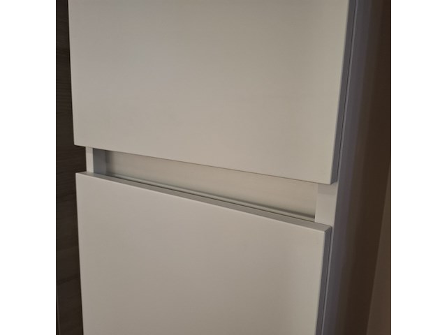 Hoge kast, hr badmeubelen, mat wit - afbeelding 4 van  4