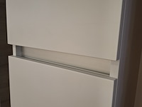 Hoge kast, hr badmeubelen, mat wit - afbeelding 4 van  4
