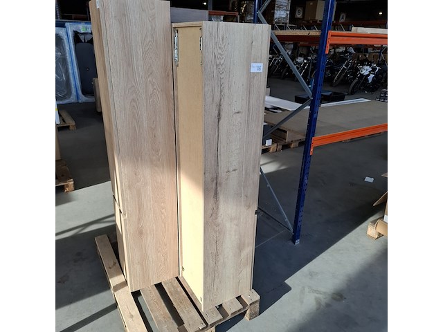 Hoge kast, hr badmeubelen, natuur eiken - afbeelding 4 van  10