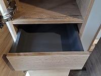 Hoge kast, hr badmeubelen, natuur eiken - afbeelding 9 van  10