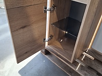 Hoge kast, hr badmeubelen, natuur eiken - afbeelding 10 van  10