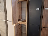 Hoge kast, hr badmeubelen, natuur eiken - afbeelding 2 van  4