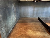 Hoge metalen industriële restaurantbank - afbeelding 10 van  13