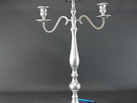 Hoge rvs kandelaber - afbeelding 2 van  5