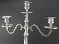 Hoge rvs kandelaber - afbeelding 3 van  5