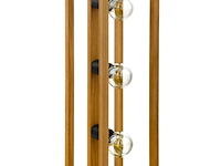 Hoge staande lamp, excl. lampen eglo, blackcrown - afbeelding 1 van  3