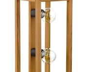 Hoge staande lamp, excl. lampen eglo, blackcrown - afbeelding 2 van  3