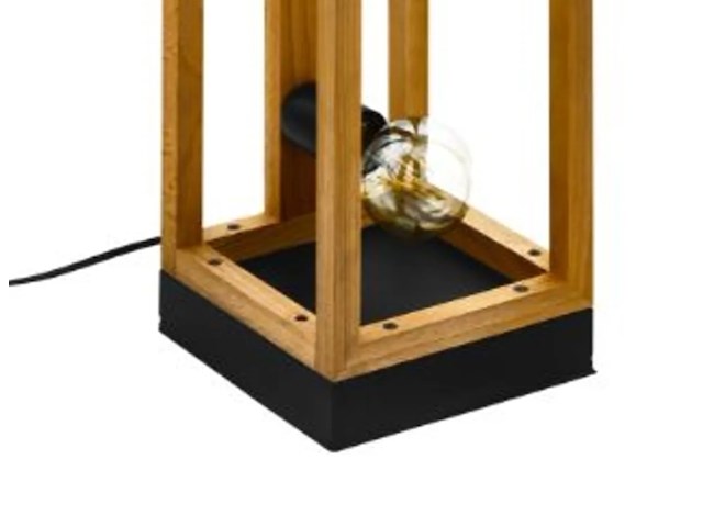 Hoge staande lamp, excl. lampen eglo, blackcrown - afbeelding 3 van  3