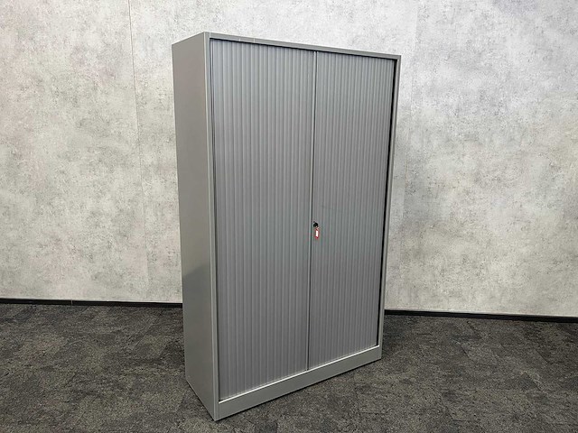 Hoge stalen roldeurkast - grijs - afbeelding 1 van  4