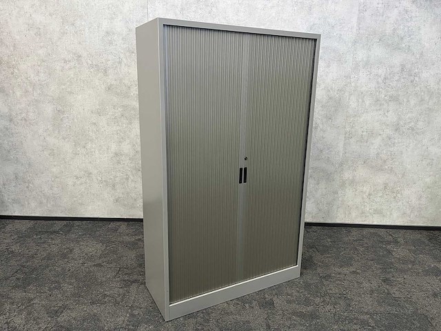 Hoge stalen roldeurkast - grijs - afbeelding 1 van  6
