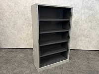 Hoge stalen roldeurkast - grijs - afbeelding 2 van  6