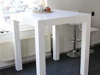 Hoge tafel afm. 100 x 100 x 110 cm. - afbeelding 2 van  2