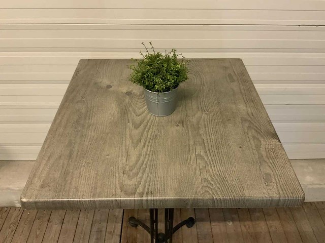 Hoge terrastafel (2x) - afbeelding 3 van  4