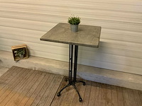 Hoge terrastafel (2x) - afbeelding 1 van  4