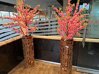 Hoge vazen (2x) - afbeelding 1 van  4