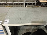 Hoge werktafel met bureaustoel - afbeelding 4 van  5