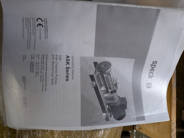 Hogedruk centrifugaalpomp - afbeelding 5 van  6