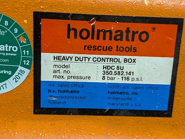 Hogedruk hefkussenset, holmatro, ewo - afbeelding 15 van  25