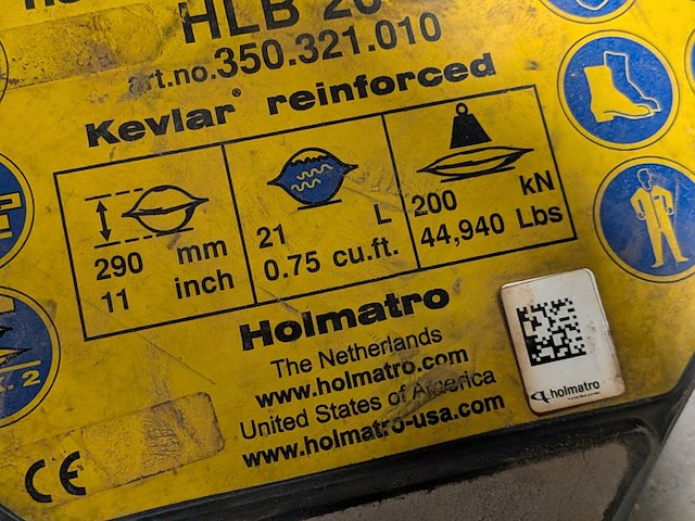 Hogedruk hefkussenset, holmatro, ewo - afbeelding 22 van  25