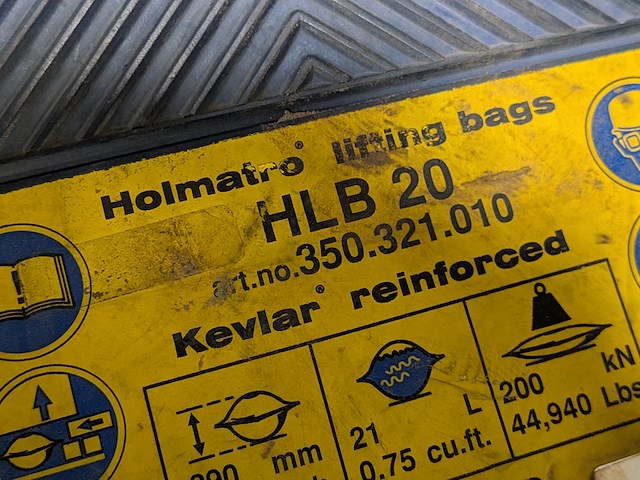 Hogedruk hefkussenset, holmatro, ewo - afbeelding 23 van  25