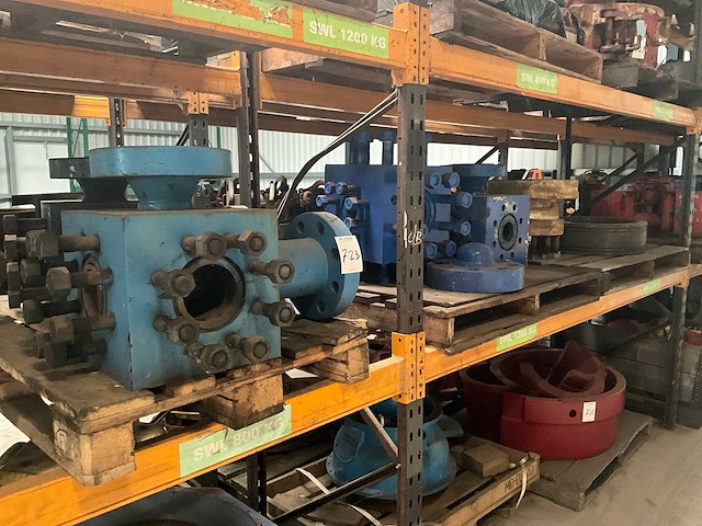 Hogedruk manifold (4x) "mud pump hp block" - afbeelding 1 van  7