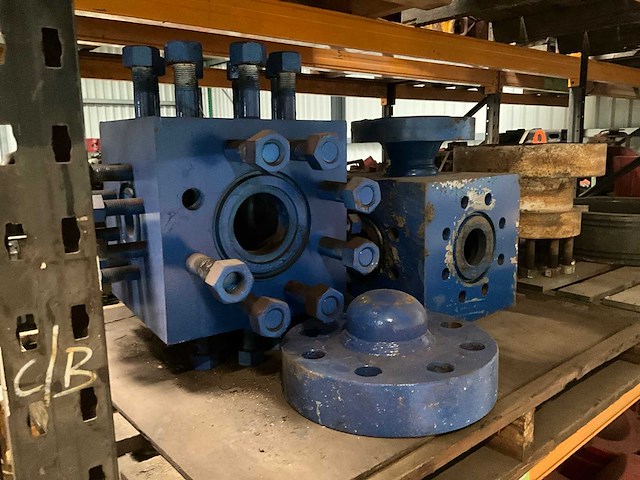 Hogedruk manifold (4x) "mud pump hp block" - afbeelding 5 van  7