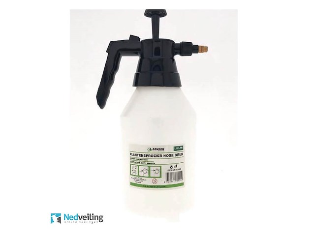 Hogedruk planten spuit 1,5 liter - afbeelding 1 van  3