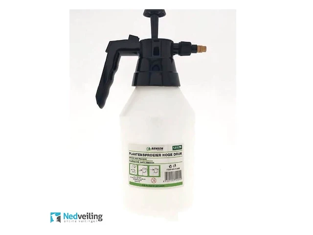 Hogedruk planten spuit 1,5 liter - afbeelding 1 van  3
