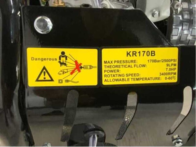 Hogedruk reiniger, kremer, kr200b, 2026 - afbeelding 8 van  16