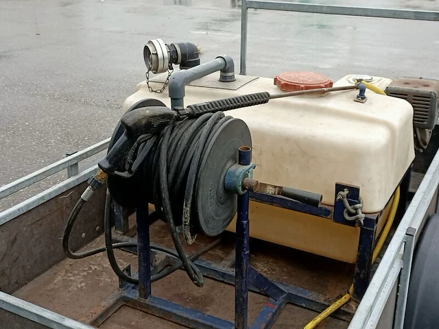 Hogedruk-riool reinigings- spuitunit, honda gx270 9.0hp motor - afbeelding 4 van  6