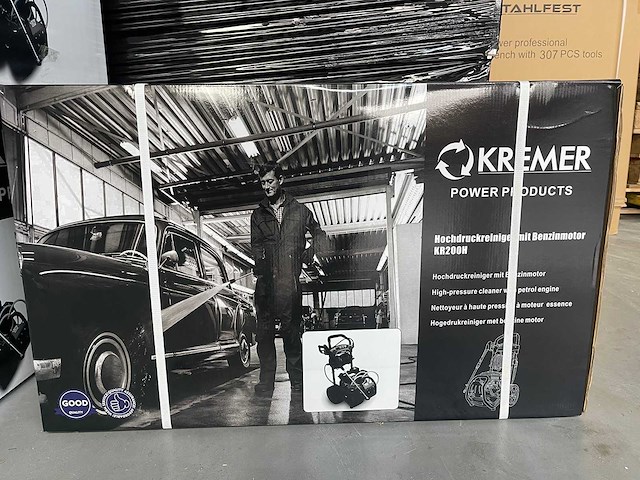 Hogedrukreiniger - benzine - kremer kr200h - afbeelding 5 van  6