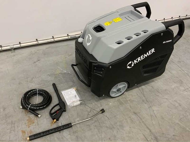 Hogedrukreiniger - heet water - diesel - kremer kr7300 - afbeelding 3 van  13