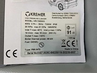 Hogedrukreiniger - heet water - diesel - kremer kr7300 - afbeelding 1 van  13